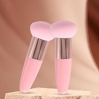 1 brocha de maquillaje con asa, versátil ayud...