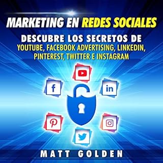 Marketing en redes sociales [Social Media Marketing] Audiolibro Por Matt Golden arte de portada