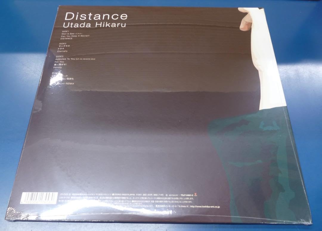 Amazon.co.jp: LP レコード ／宇多田ヒカル／Distance／TOJT-24651-2