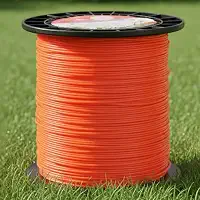 Bobina Fio De Nylon Roçadeira 3mm Rolo 2kg Quadrado Resistente