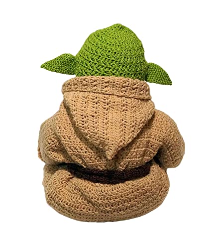 Fenbo Baby Yoda Infant Costume 5Pcs Hand-Knit Set For 0-6 Month Newborn Outfit Photography Prop Green, Small #TOP2