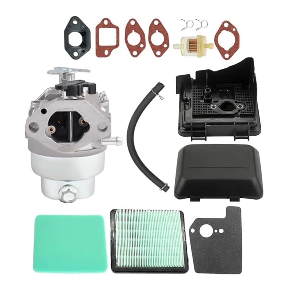 Piezas de cortacésped, carburador, Mantenimiento de césped, Kit de Control de Mezcla de Aire y Combustible Apto for Motor GCV160