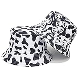 Arogheiz Bucket Hat for Women Double Sided Sun Hat Reversible Floral Fruit Print Fisherman Hat for T