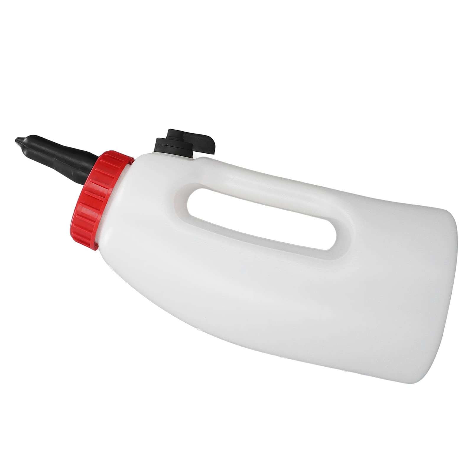 4L Calf Milk Bottle with Handle and Regulating Valve | Materiale per uso alimentare, Design sigillato, Alimentazione comoda, Per vitelli e agnelli