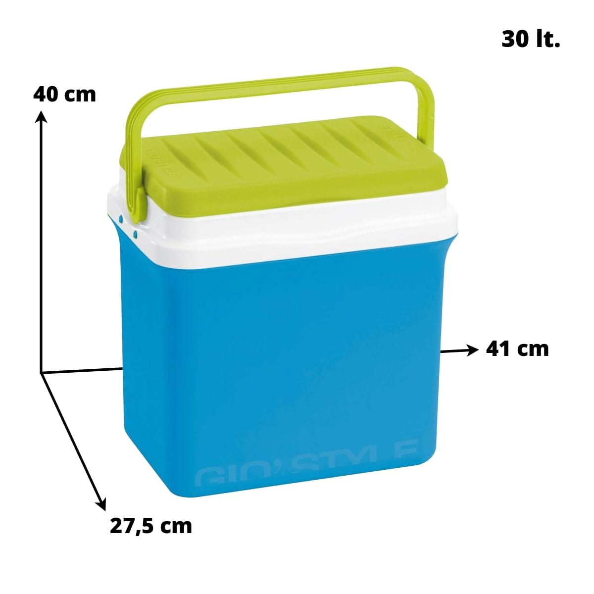 GIO'STYLE giostyle Frigorífico pasivo, Fiesta 30+, capacidad 29,5 l