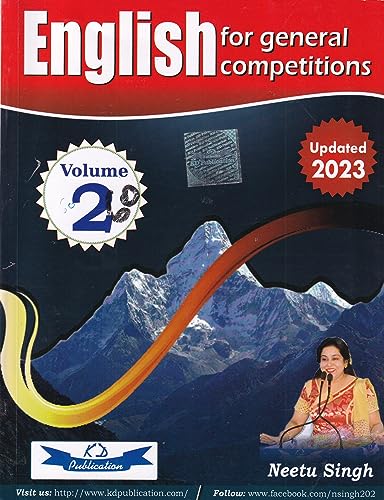 English For General Competitions| Vol - 2| (English) Neetu Singh