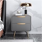Espace de grande capacité : vous offre suffisamment d'espace pour organiser des photos, des lampes, des livres, des collations, un réveil, des chaussettes, le garder propre et bien rangé. Le look élégant, minimaliste et moderne est un design assorti pour tous les styles