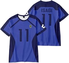 3D Color Print Short Sleeve T Shirt Summer Sports Tee Shirt for Men Women Anime Seishiro Nagi/Isagi Yoichi/Bachira Meguru