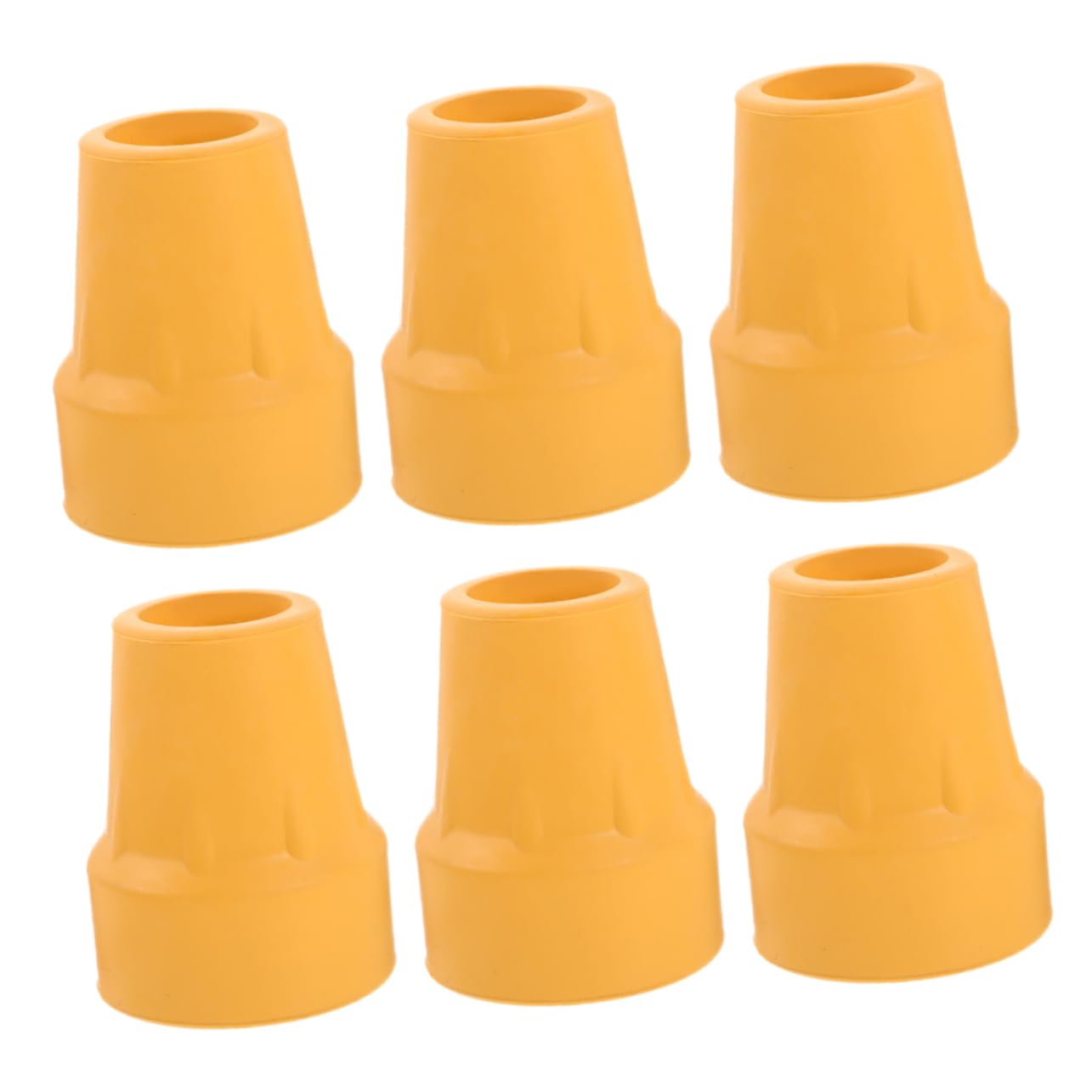 FOMIYES 6pcs Walking Stick Foot Pads Crutch Tips Trekking Pole Tips Protectors Hiking Poles Protectors