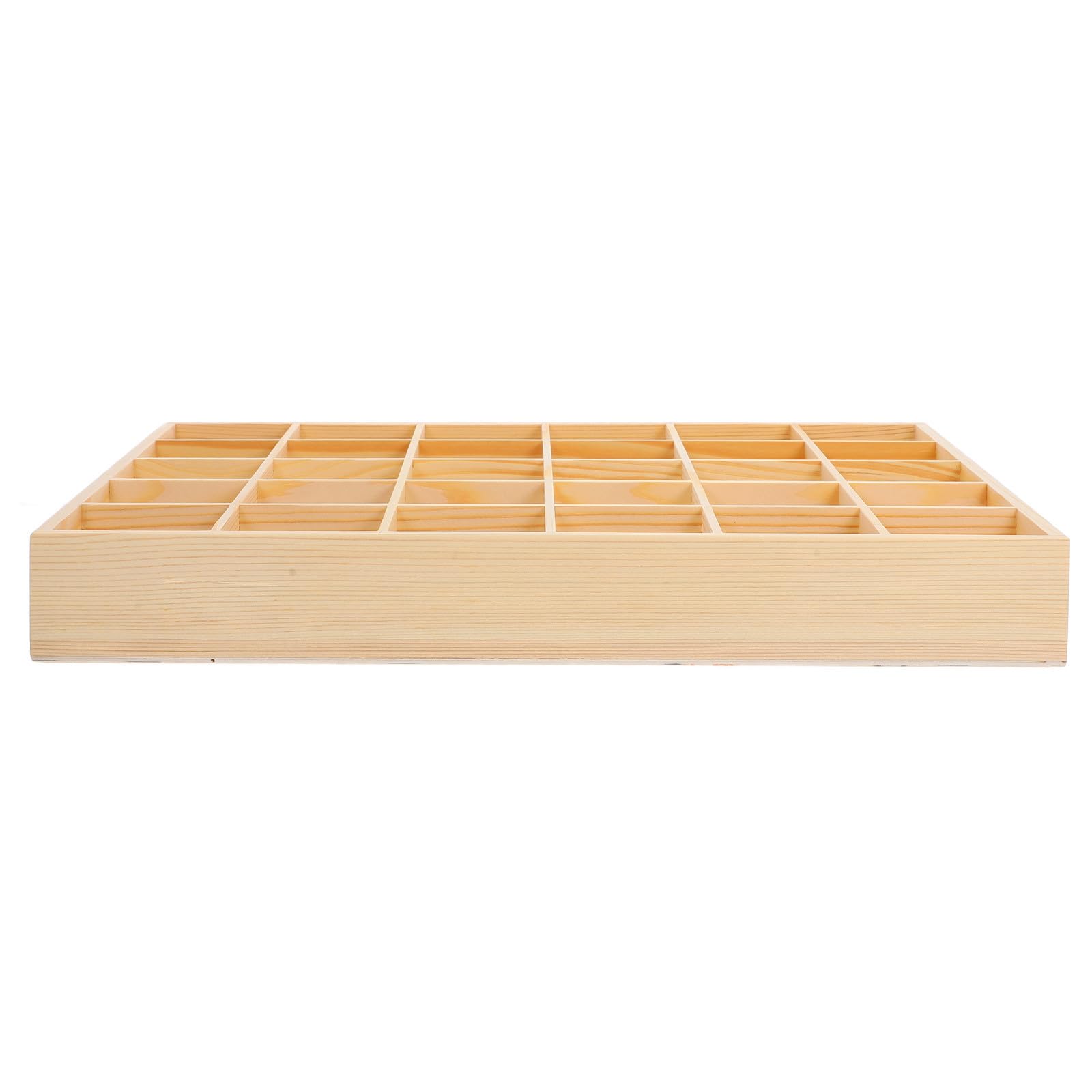 Plateau de rangement Artibetter empilable en bois à 30 compartiments pour tiroir
