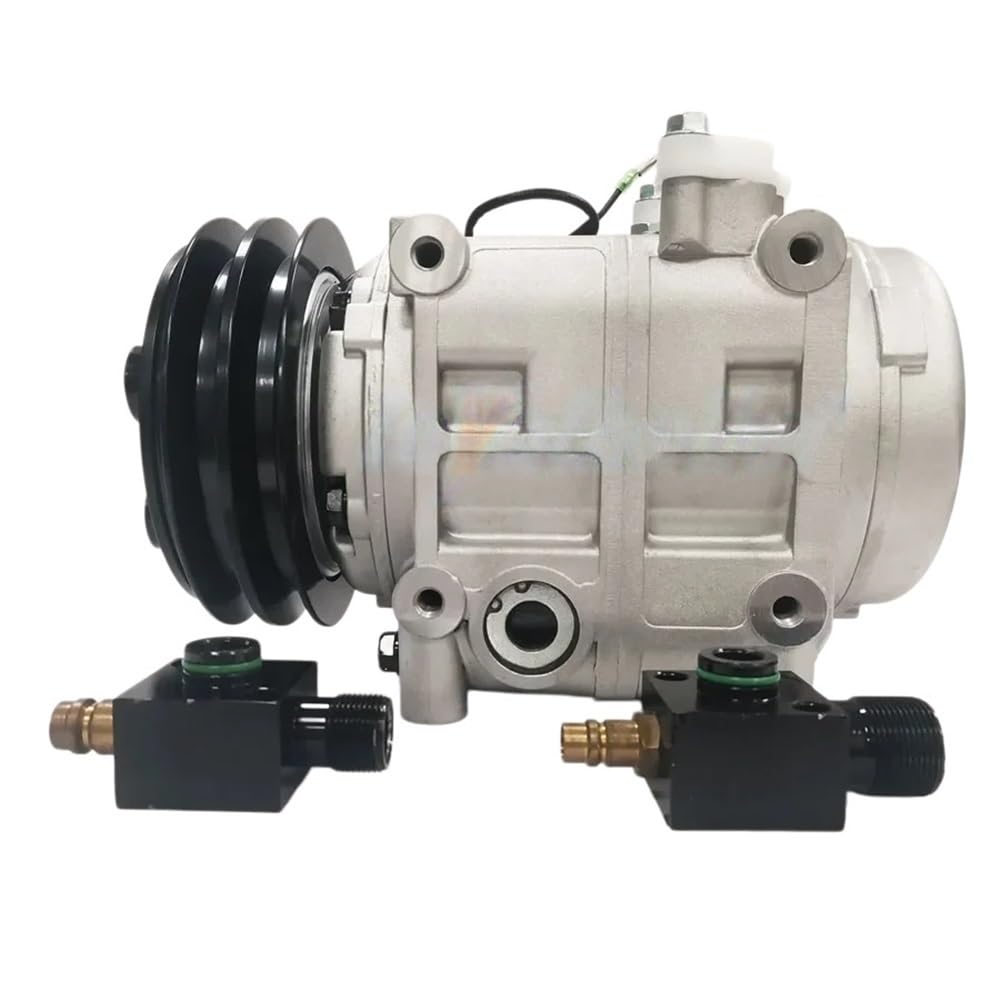 Air Conditioner Compressor Compatible for Nissan Coaster MINI Bus TM31 DKS32CH 506010-1720 506210-0511 5060101720 5062100511(24V)