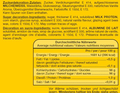 2. Bild von Günthart BackDecor süße Schäfchen | Schafe aus Zucker | essbare Dekoration für Süßspeisen | geeignet für Kuchen und Cupcakes | Scharfe mit dunklen und hellen Köpfen