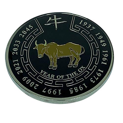 Amazon.com: Chinese New Year Zodiac Commerative Black Coin