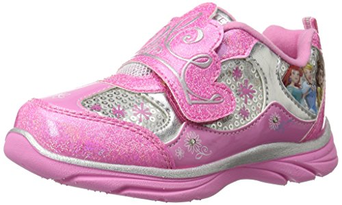 Unisex-Child Disney Light Up Crown Sneaker-K