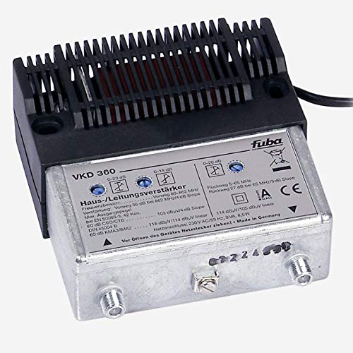 Preisvergleich Produktbild Fuba VKD 360 Hausanschlussverstärker Silber