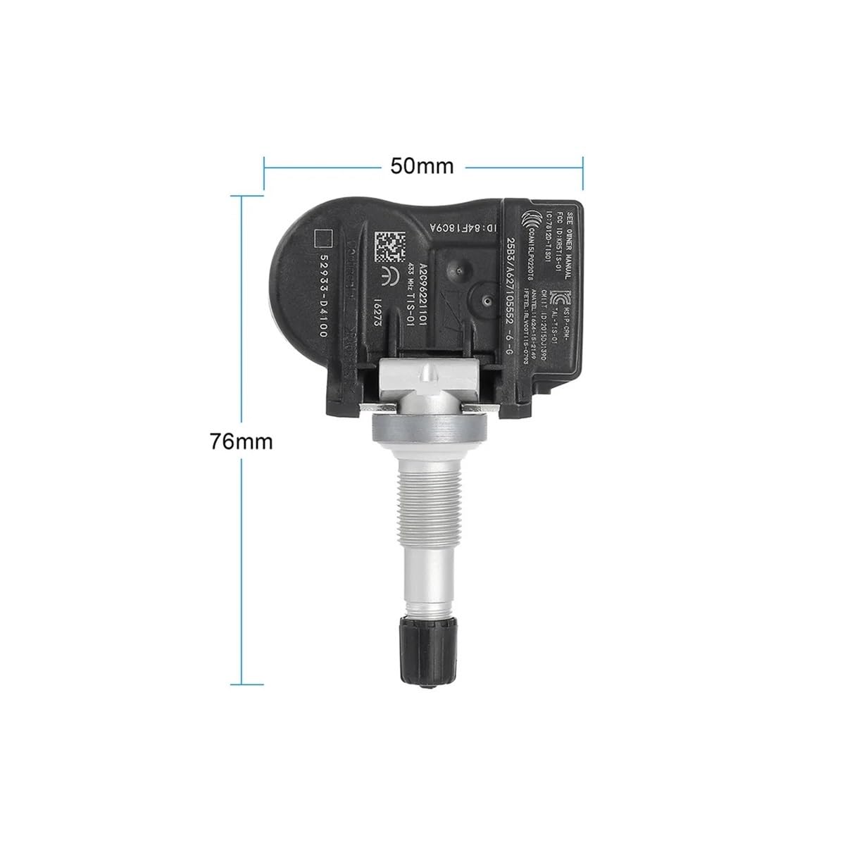 4Pcs/Lot 52933D4100 52933-D4100 TPMS Tire Pressure Sensor IDGTTLDF