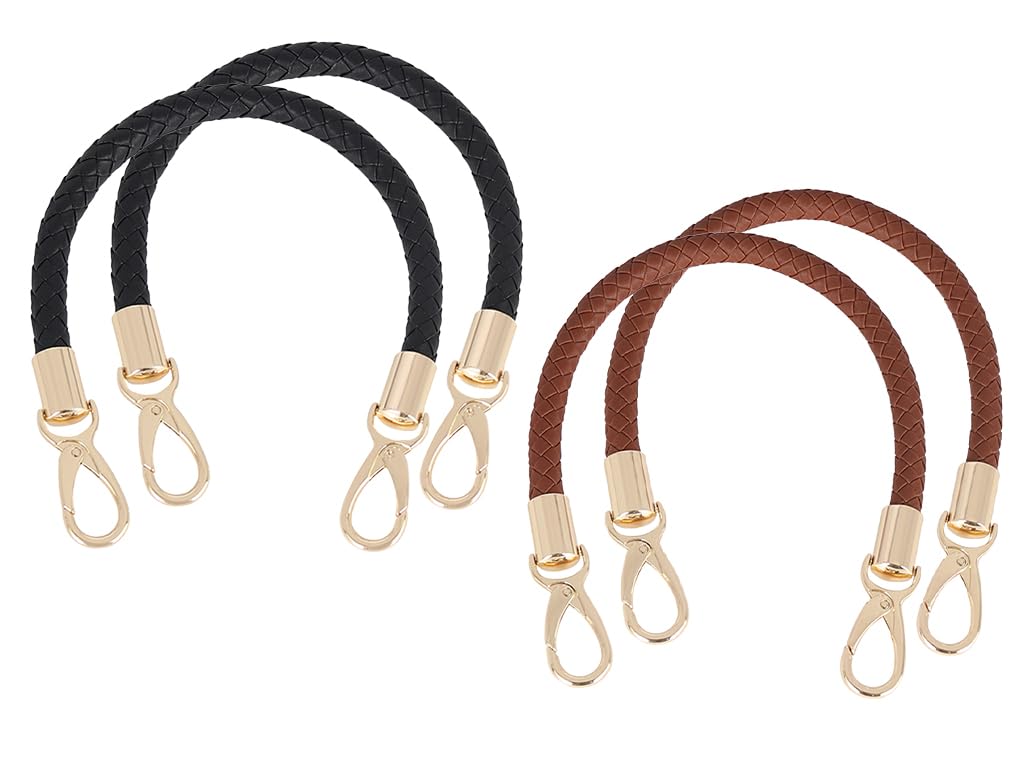 8 Manici Per Borse In Pelle PU - Cinghie 60cm Con Borchie, 4 Colori, Per Fai Da Te - Foto 9