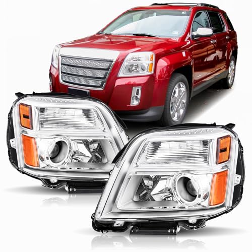 2010–2015 GMC Terrain Headlights | OEM Halogen Replacement Assembly