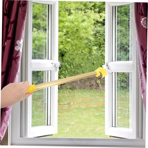Barra de apertura ajustable con mango telescópico para control de ventanas 7