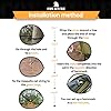 COVACURE Camping Hammock - 772lbs Capacity Portable Hammock with Tree Straps, Durable Parachute Nylon Travel Hammock, Outdoor Camping Gear for Hiking, Backpacking, Travel or Backyard (Army Green)