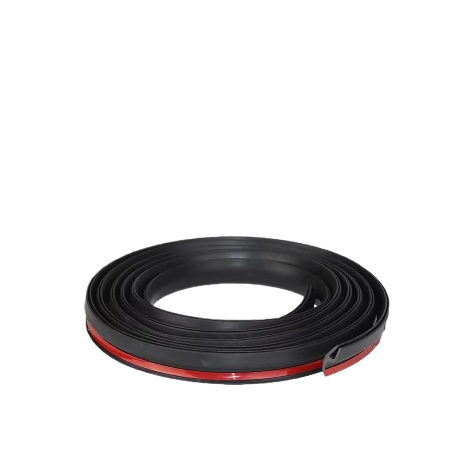 Vamhhx One Color Car Rubber Sealing Strips Car Seal Strip For Windshield Reduce Noise Front Weather Stripping Rubber Flexible H Type Smooth Surfaces Car Door Rubber Seal(2M)
