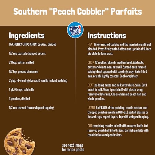 CHIPS AHOY! Chunky Fudgy Chocolate Chip Cookies, Party Size, 24.75 oz - image 9