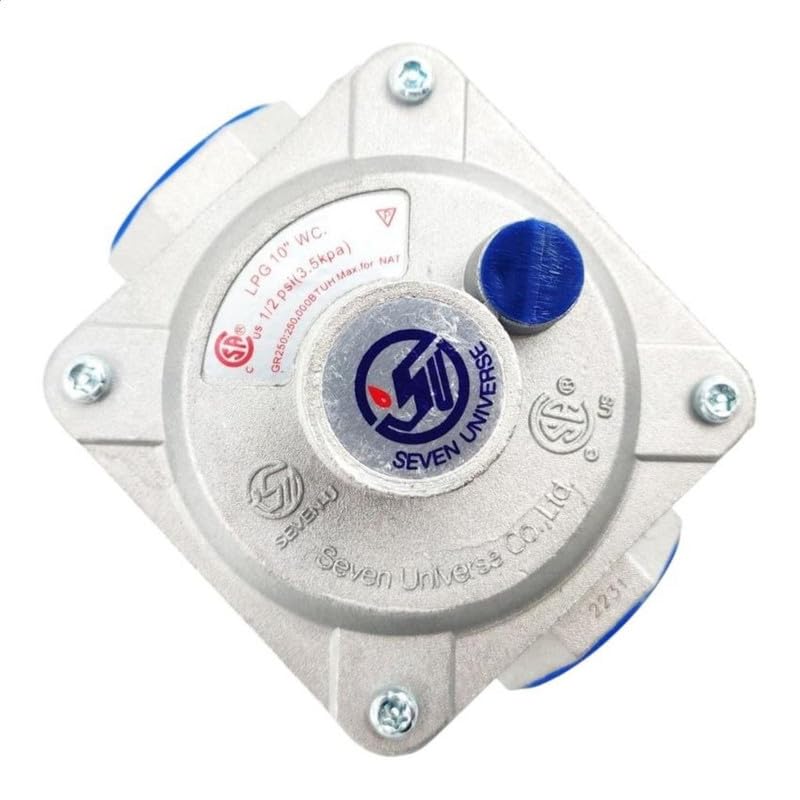 Maxitrol Pressure RV48L Regulator Liquid Propane (LP) 3/4" NPT 1/2" PSI 5"-12" 24L, 36L/LC, 48L/LC, 148L/LC, 60L/LC/LCC, 161L/LC