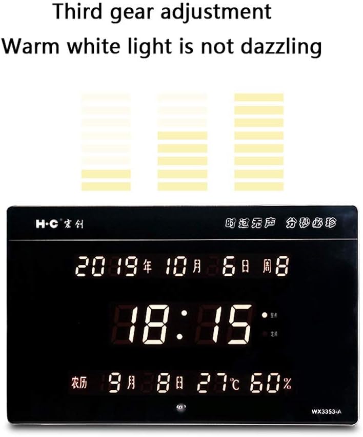 Weather Monitoring Clocks, Weather Station, Perpetual Calendar, Electronic Clock, Weather Wall Clock, Digital Clock, Weather Detection Clock