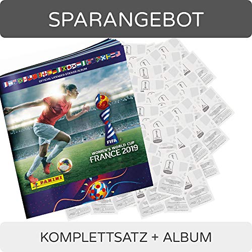 Preisvergleich Produktbild Unbekannt Panini Frauen WM 2019 - Sammelsticker - Komplettsatz + Album