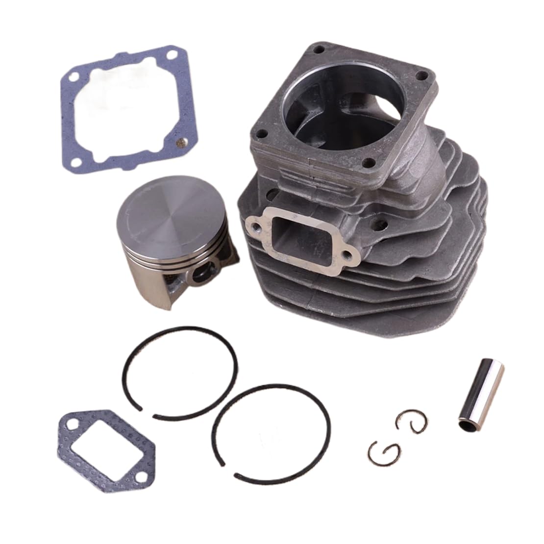 Piston Cylinder Assembly Kit 50mm for Chainsaw Engine Rebuild Compatible with 044 MS440
