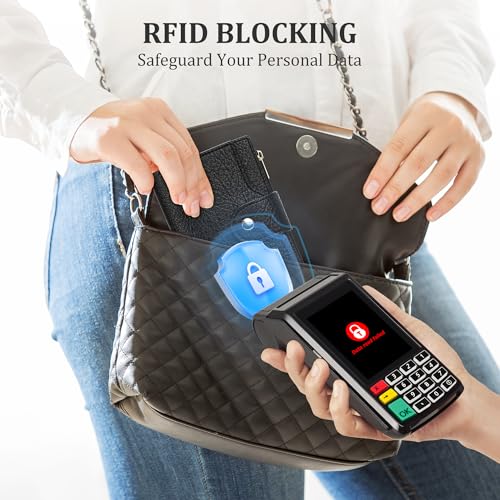 Image of Airkit Small Wallet for Women, RFID Blocking Credit Card Holder