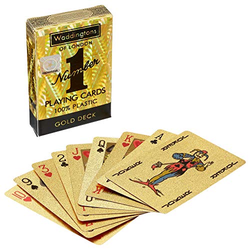Naipes dorados clásicos Top Trumps Póker miniatura 2