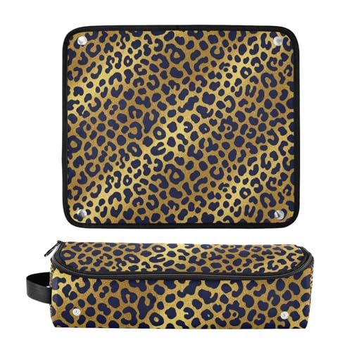 Bolsa de viaje para herramientas de cabello con tapete resistente al calor removible para planchas, rizadores y estilizadores miniatura 3