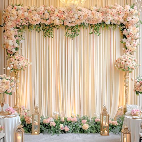 Cortinas Fondo Fotográfico Champagne 10x12 2 Paneles miniatura 2