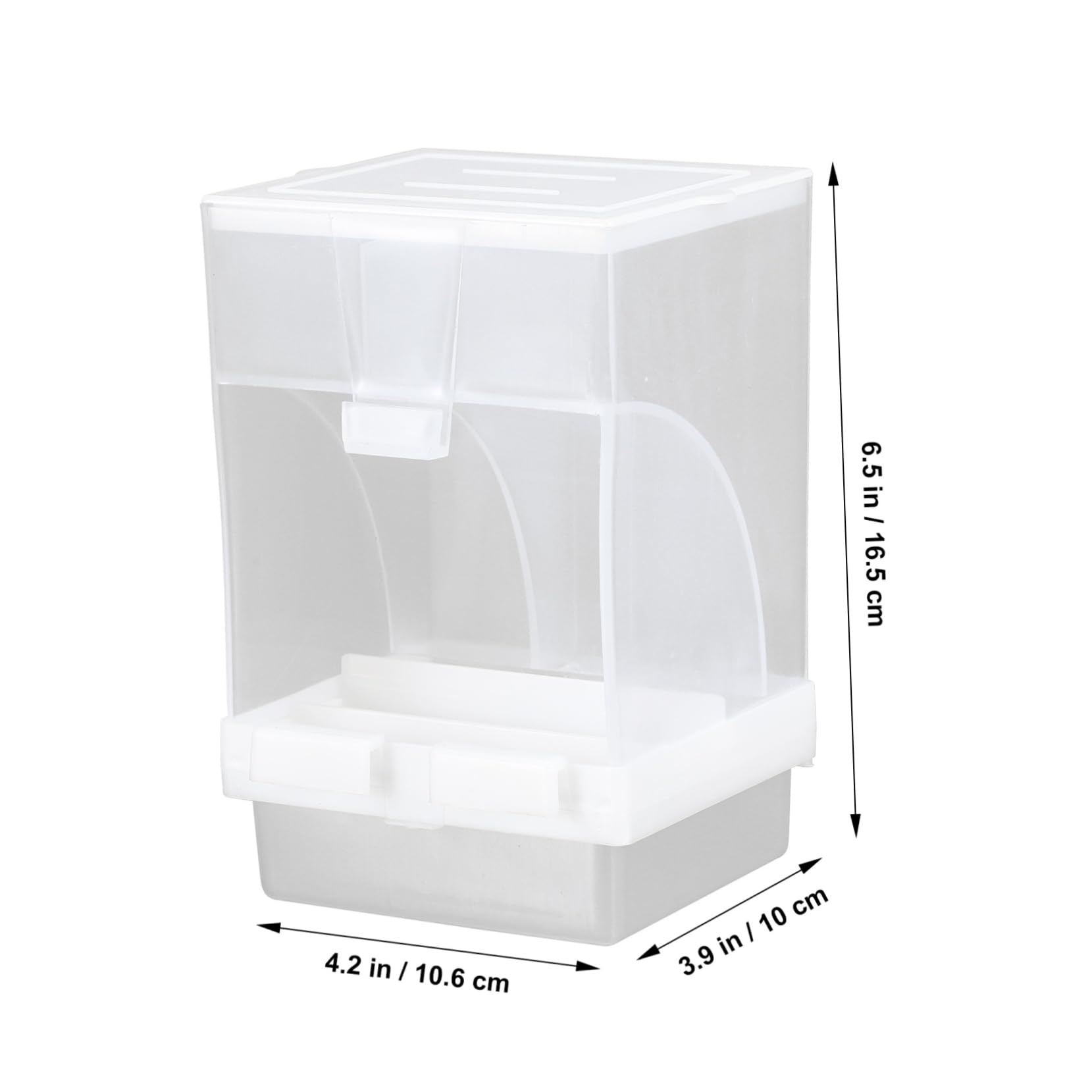 Yardwe 3sets Mangiatoia Per Con Accessori Per Mangime Pappagalli e Canarini Facile Installare e Versatile Per