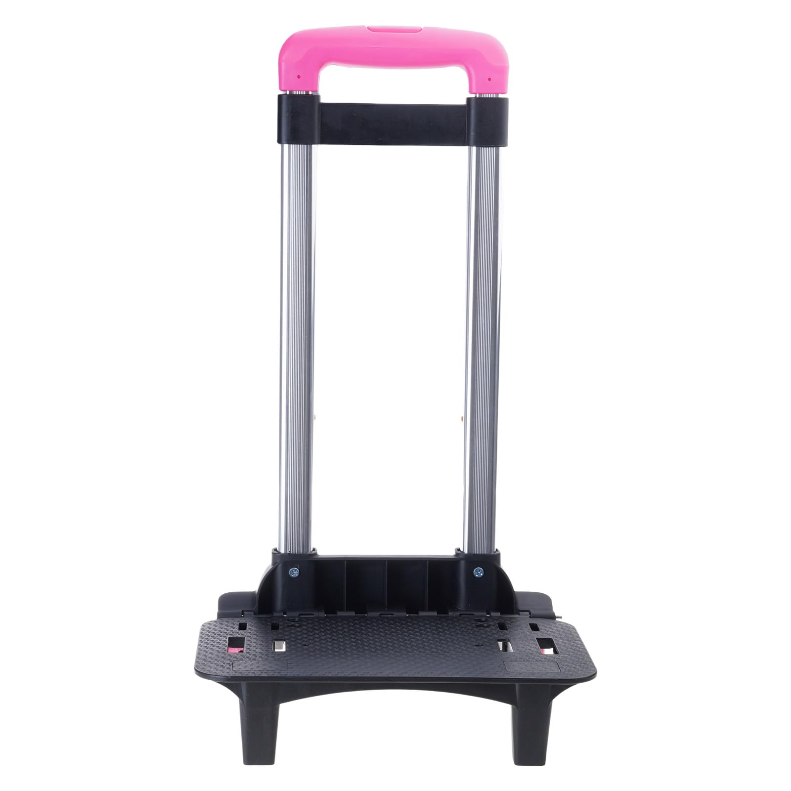 Aluminium Alloy Backpack Trolley with 2 Foldable Trolley Cart Wheeled Hand Truck for School Bags Luggage Backpack Foldable Cart Aluminium Alloy Hand for School Bags