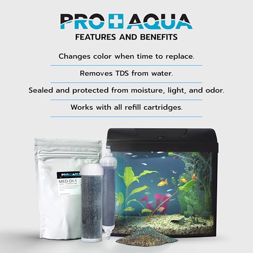 Image of DI Resin Replacement Refill Deionization Color Changing Premium Grade, TDS Filtration, Aquariums, Spot Free Rinse, 1L