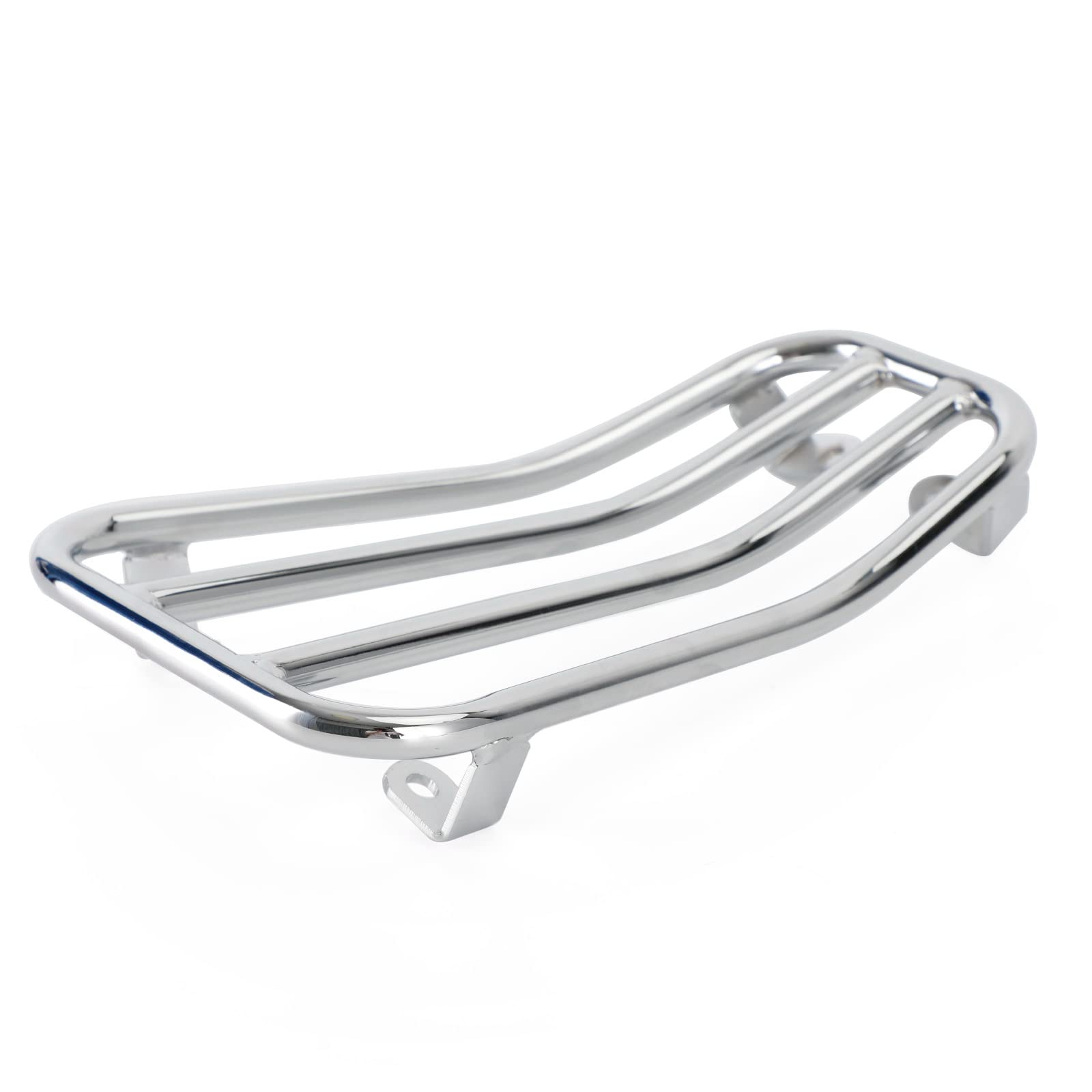Topteng Floor Board Rack Carrier Mount Chrome fit für Vespa Primavera Sprint 50 125 150