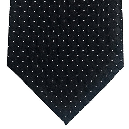 Retreez Check Textured Woven Boy's Tie - 8-10 years2