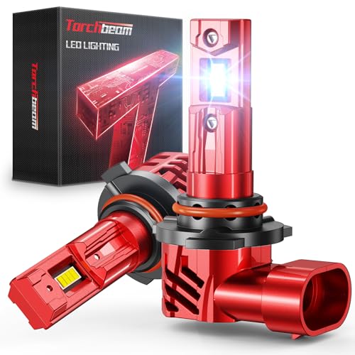 Torchbeam HB3 Fog Bulbs Combo, 9005 Fog Light for ATVS, Fog Powersports Bulbs 50000HRS Lifespan, Pack of 2