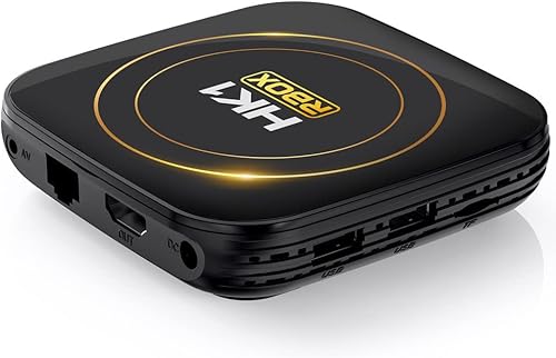 Miniatura 8 de Caja de TV Android 12.0, HK1 RBOX 4 GB RAM 64 GB ROM H618 Quad-Core 64bit CPU compatible con WiFi6 Dual 2.4G5.8GHZ Ethernet BT4.2 4K 6K HDR10+ Ultra