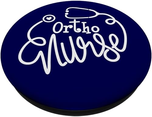 Miniatura 2 de Ortho Nurse Cute Orthopedic Nursing Department RN Nurse PopSockets Standard PopGrip