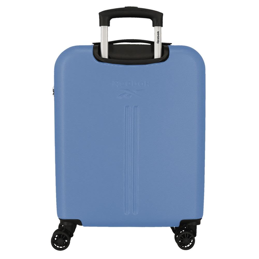 Reebok Valley, Bagaglio, interno con due scomparti, ABS un materiale resistente e leggero, 4 ruote girevoli, chiusura TSA. Di Joumma Bags