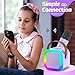 OUTUVAS Kids Karaoke Machine Toy, Ages 4-12, Christmas & Birthday Gift, Karaoke Toys for Boys & Girls
