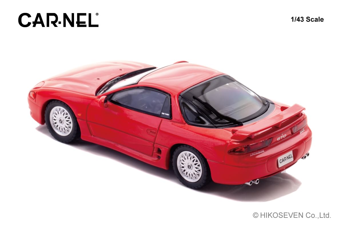 1/43 CAR-NEL 三菱 GTO Twin Turbo Carnel 1/43 Mitsubishi Gto Twin Turbo Z16a 1996 Passion Red