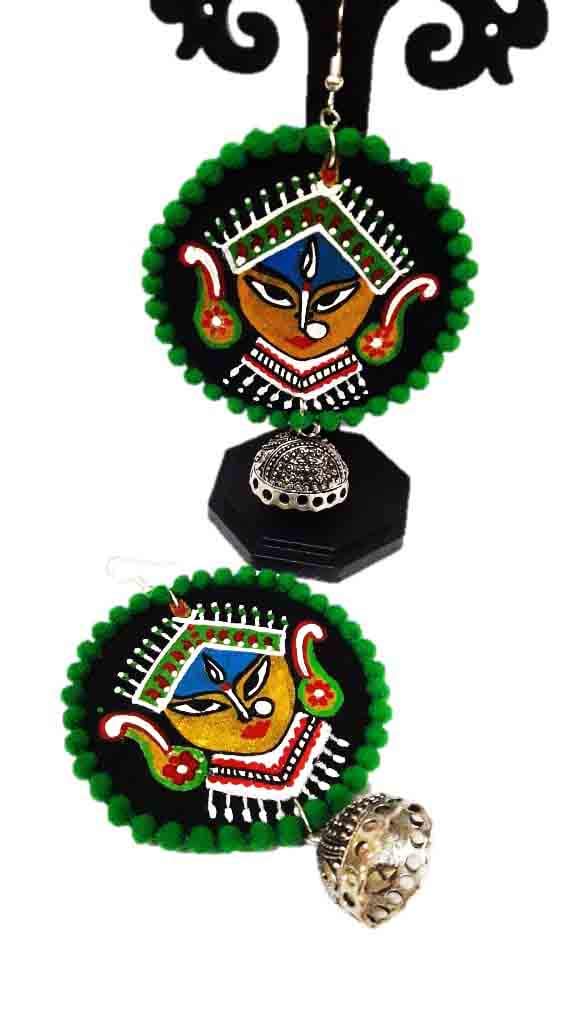 See full amazon price history chart for Anindita Oxidised & Fabric Hand Crafted Green Stylish Goddess Maa Durga Earrings (Jhumki) Anindita Oxidised & Fabric Hand Crafted Green Stylish Goddess Maa Durga Earrings (Jhumki) (B08JPK418Y) Amazon Price History, Amazon Price Tracker