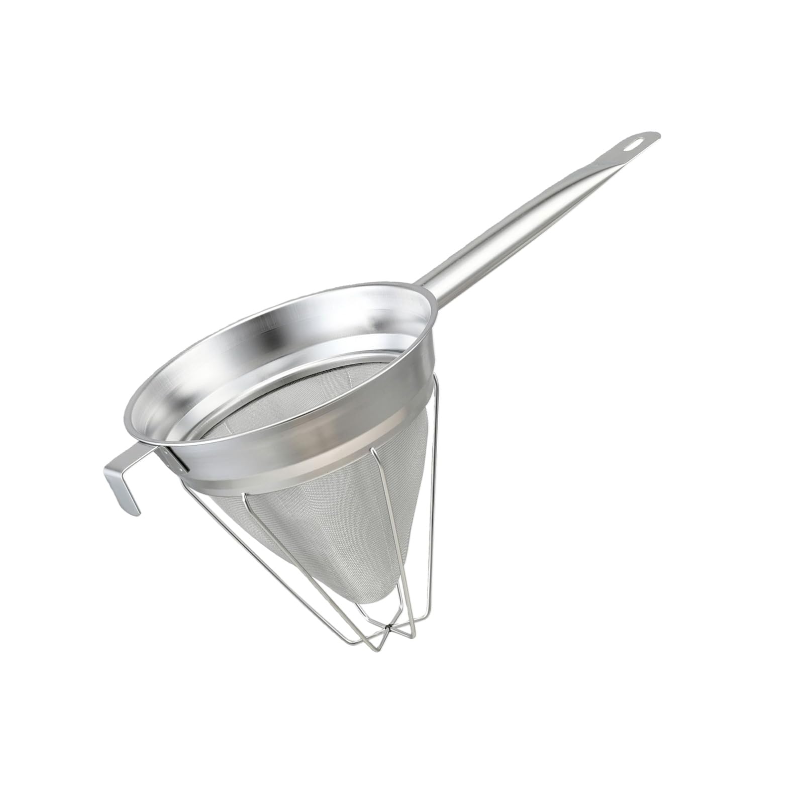 hogtnd Food Grade 304 Stainless Steel Filter, Bouillon Strainer, Tapered Fine Mesh Strainer with for Cooking, Drink Preparation, Kitchen Filter
