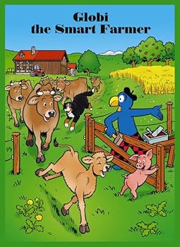 Hardcover Globi the Smart Farmer. Globi, der schlaue Bauer, englische Ausgabe Book