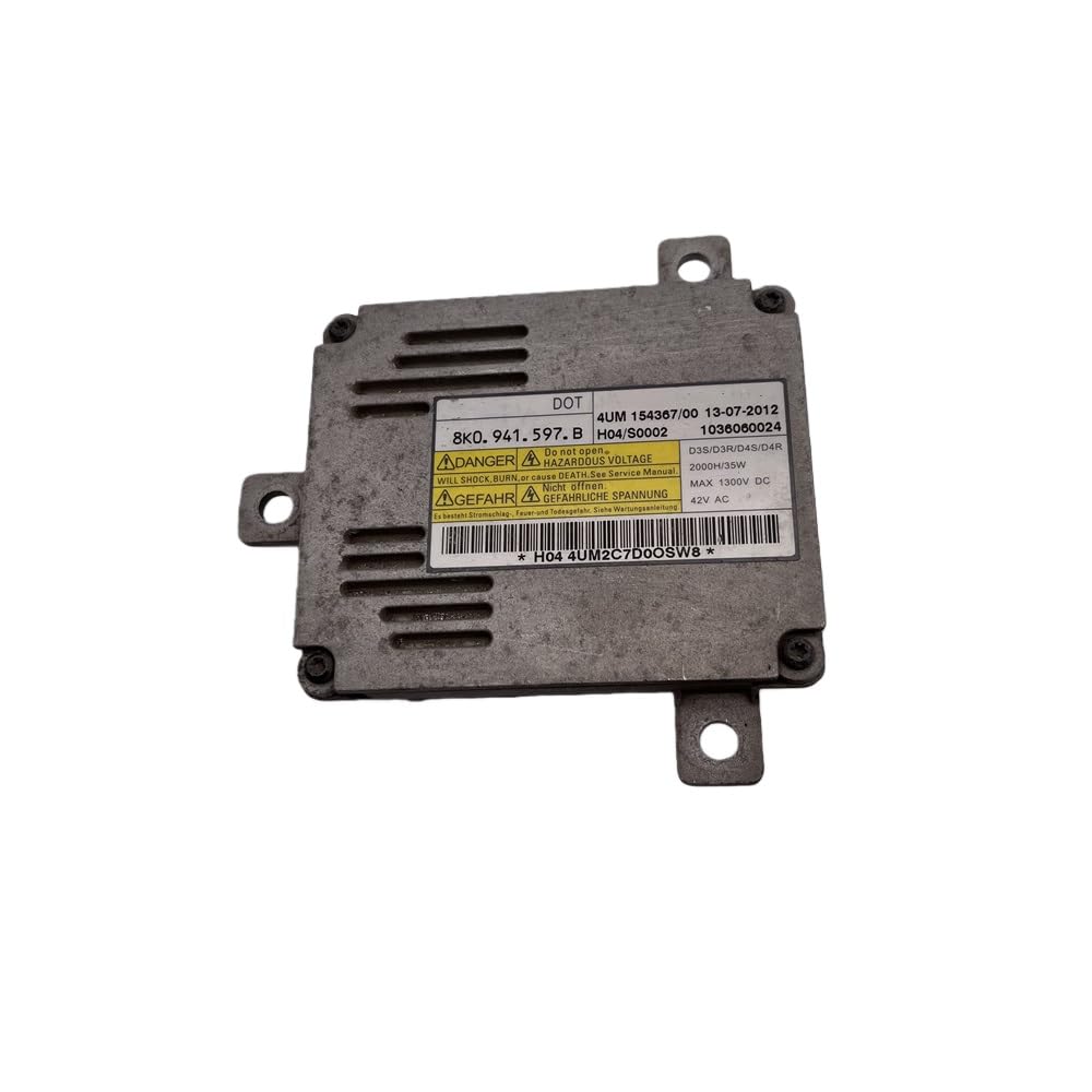 Xenon Ballast D3S D4S D4R 8K0.941.597.B Ballast Xenon HID Headlight Module 8K0941597B for Passat for A4 for A6 for Q5 for Q7(Yellow)