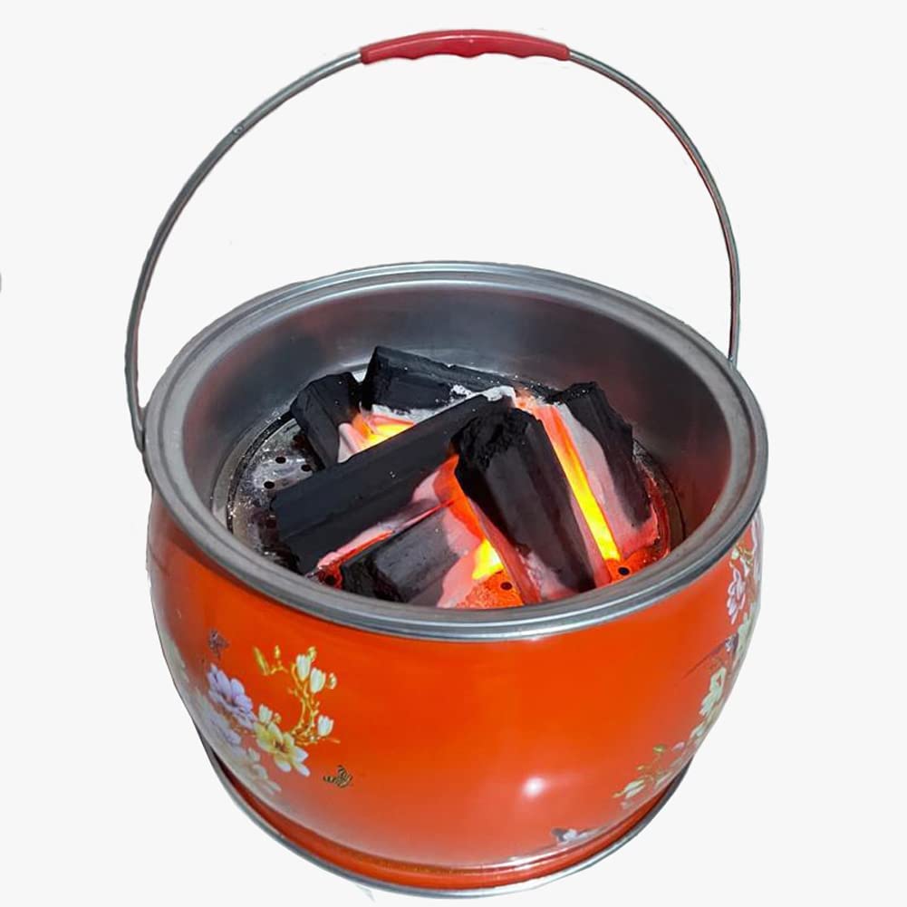 Barbecue au charbon de bois multifonctionnel avec réchaud camping